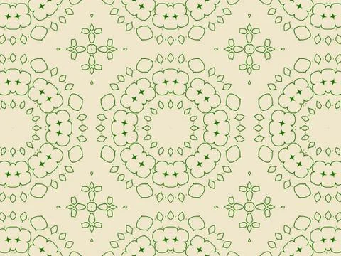 Islamic Patterns Geometric Art Arabic Background Wallpaper Stock Illustration