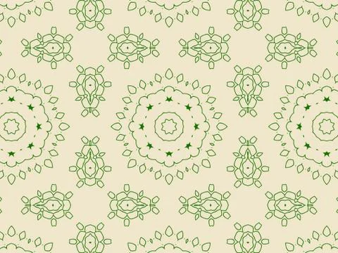 Islamic Patterns Geometric Art Arabic Background Wallpaper Stock Illustration