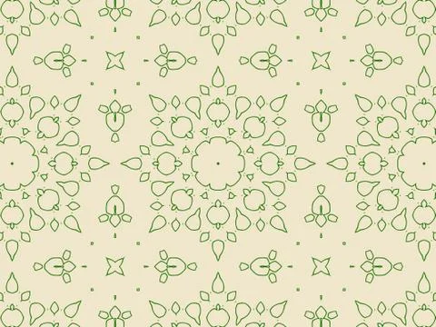 Islamic Patterns Geometric Art Arabic Background Wallpaper Stock Illustration