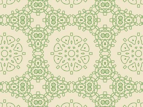Islamic Patterns Geometric Art Arabic Background Wallpaper Stock Illustration