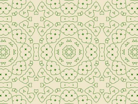 Islamic Patterns Geometric Art Arabic Background Wallpaper Stock Illustration
