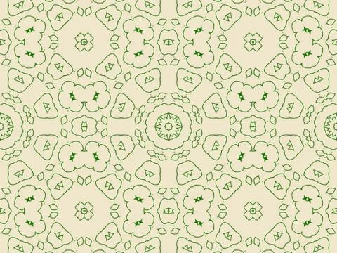 Islamic Patterns Geometric Art Arabic Background Wallpaper Illustrazione stock