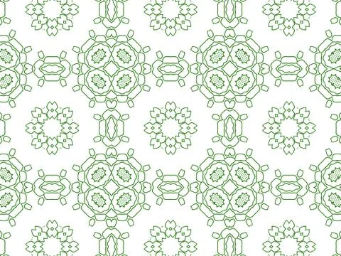 Islamic Patterns Geometric Art Arabic Background Wallpaper Stock Illustration