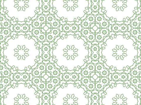 Islamic Patterns Geometric Art Arabic Background Wallpaper Stock Illustration