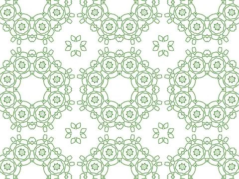 Islamic Patterns Geometric Art Arabic Background Wallpaper Stock Illustration