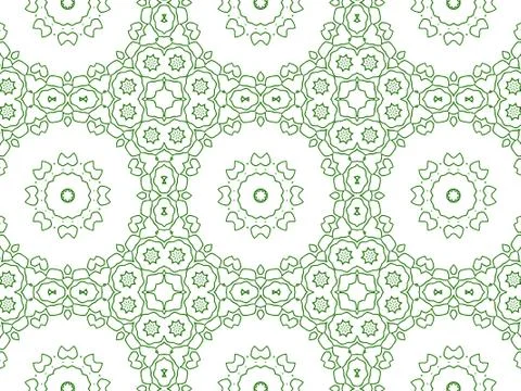 Islamic Patterns Geometric Art Arabic Background Wallpaper Illustrazione stock