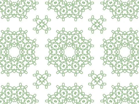 Islamic Patterns Geometric Art Arabic Background Wallpaper Stock Illustration