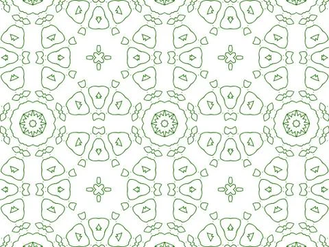 Islamic Patterns Geometric Art Arabic Background Wallpaper Illustrazione stock
