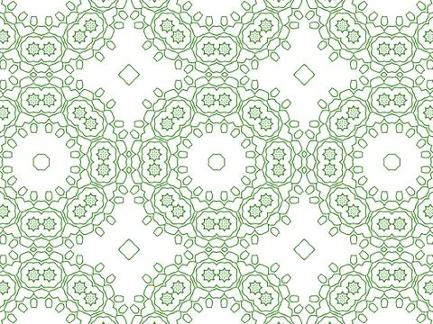 Islamic Patterns Geometric Art Arabic Background Wallpaper Stock Illustration