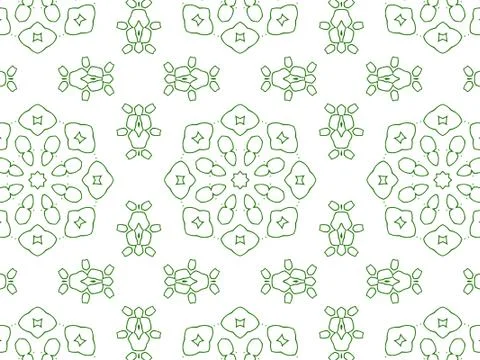 Islamic Patterns Geometric Art Arabic Background Wallpaper Stock Illustration