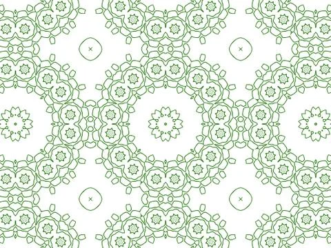Islamic Patterns Geometric Art Arabic Background Wallpaper Stock Illustration