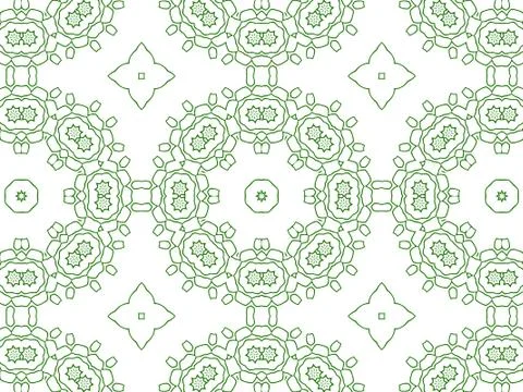 Islamic Patterns Geometric Art Arabic Background Wallpaper Illustrazione stock