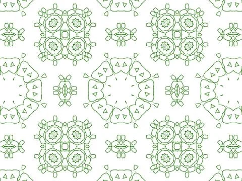 Islamic Patterns Geometric Art Arabic Background Wallpaper Stock Illustration