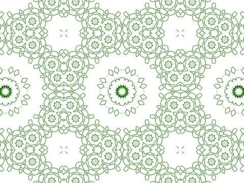 Islamic Patterns Geometric Art Arabic Background Wallpaper Stock Illustration