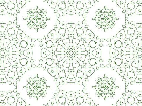 Islamic Patterns Geometric Art Arabic Background Wallpaper Stock Illustration
