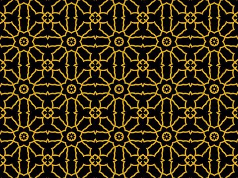 Islamic Patterns Geometric Art Arabic Background Wallpaper Stock Illustration