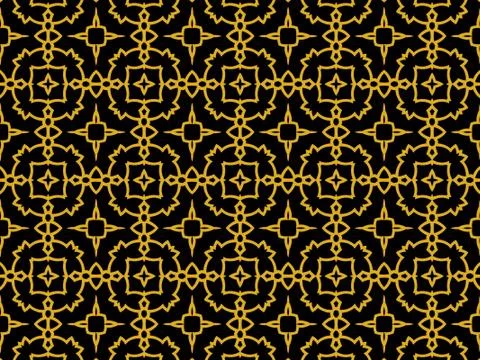 Islamic Patterns Geometric Art Arabic Background Wallpaper Stock Illustration