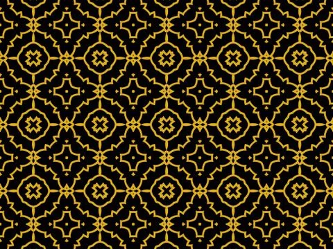 Islamic Patterns Geometric Art Arabic Background Wallpaper Stock Illustration