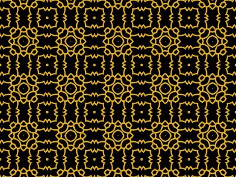 Islamic Patterns Geometric Art Arabic Background Wallpaper Stock Illustration