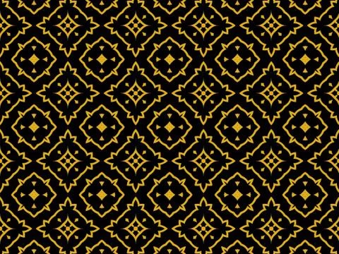Islamic Patterns Geometric Art Arabic Background Wallpaper Stock Illustration