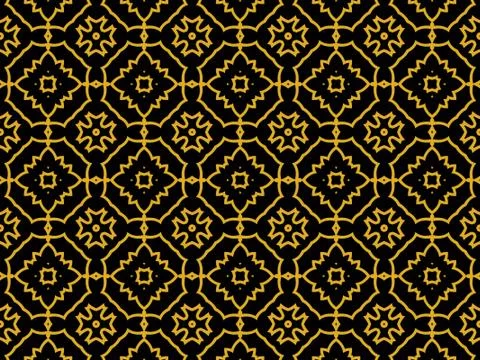Islamic Patterns Geometric Art Arabic Background Wallpaper Stock Illustration