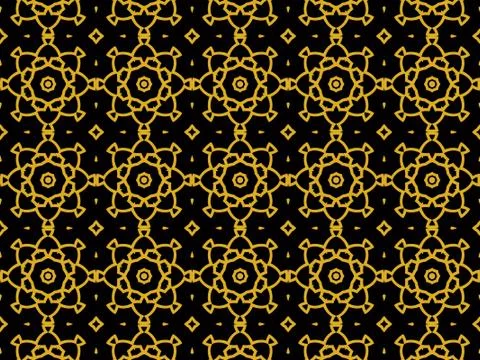 Islamic Patterns Geometric Art Arabic Background Wallpaper Stock Illustration