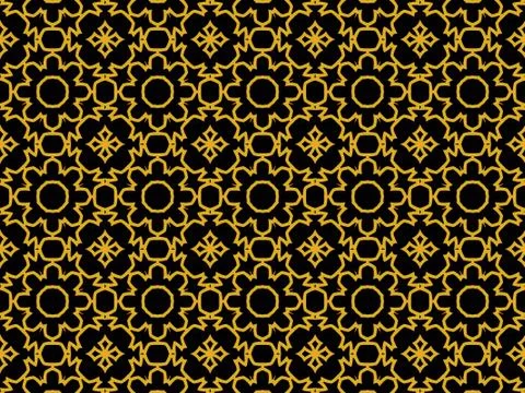 Islamic Patterns Geometric Art Arabic Background Wallpaper Stock Illustration