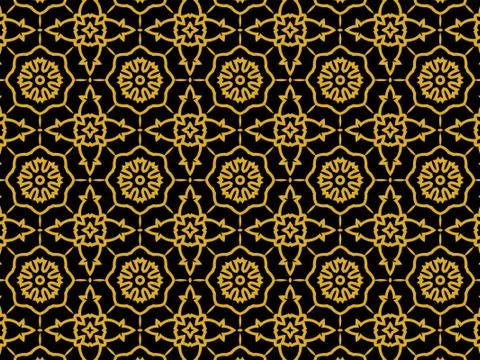 Islamic Patterns Geometric Art Arabic Background Wallpaper Stock Illustration