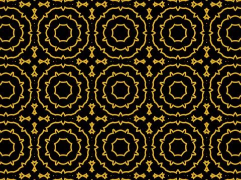 Islamic Patterns Geometric Art Arabic Background Wallpaper Stock Illustration