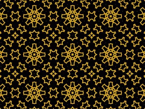 Islamic Patterns Geometric Art Arabic Background Wallpaper Stock Illustration
