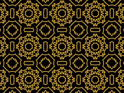 Islamic Patterns Geometric Art Arabic Background Wallpaper Illustrazione stock