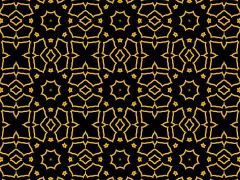 Islamic Patterns Geometric Art Arabic Background Wallpaper Stock Illustration