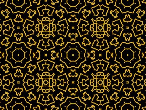 Islamic Patterns Geometric Art Arabic Background Wallpaper Stock Illustration