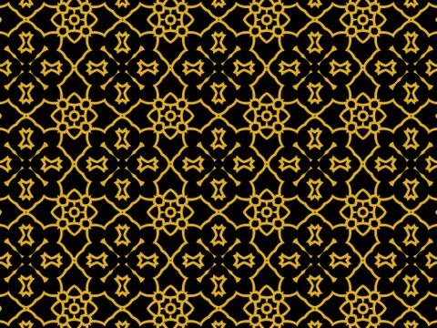 Islamic Patterns Geometric Art Arabic Background Wallpaper Stock Illustration