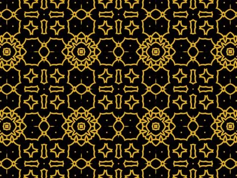Islamic Patterns Geometric Art Arabic Background Wallpaper Stock Illustration