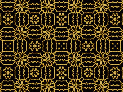 Islamic Patterns Geometric Art Arabic Background Wallpaper Stock Illustration