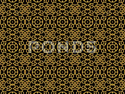 Islamic Patterns Geometric Art Arabic Background Wallpaper: Royalty ...
