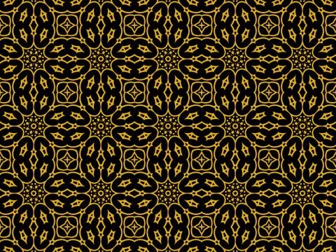 Islamic Patterns Geometric Art Arabic Background Wallpaper Stock Illustration