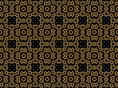 Islamic Patterns Geometric Art Arabic Background Wallpaper Stock Illustration