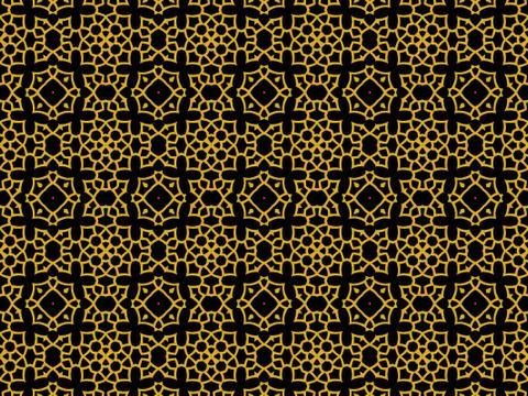 Islamic Patterns Geometric Art Arabic Background Wallpaper Stock Illustration