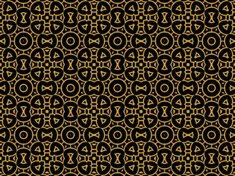 Islamic Patterns Geometric Art Arabic Background Wallpaper Stock Illustration