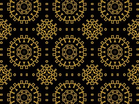 Islamic Patterns Geometric Art Arabic Background Wallpaper Illustrazione stock