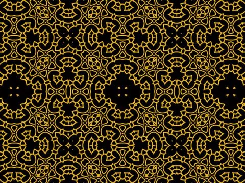 Islamic Patterns Geometric Art Arabic Background Wallpaper Stock Illustration