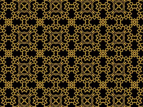 Islamic Patterns Geometric Art Arabic Background Wallpaper Stock Illustration