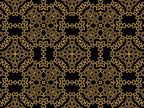 Islamic Patterns Geometric Art Arabic Background Wallpaper Stock Illustration