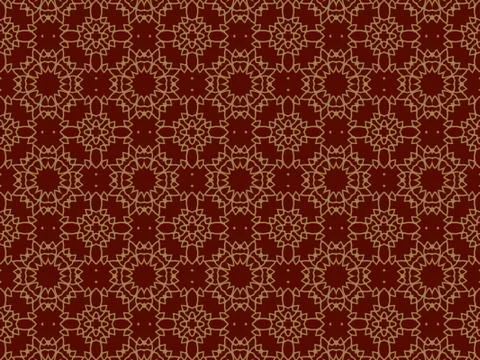 Islamic Patterns Geometric Art Arabic Background Wallpaper Stock Illustration