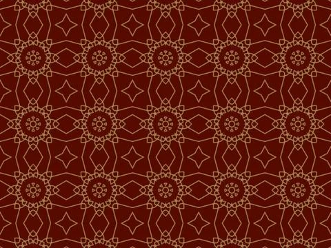 Islamic Patterns Geometric Art Arabic Background Wallpaper Stock Illustration