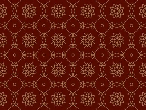 Islamic Patterns Geometric Art Arabic Background Wallpaper Stock Illustration