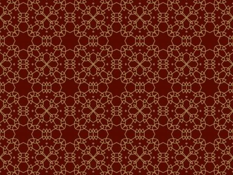 Islamic Patterns Geometric Art Arabic Background Wallpaper Stock Illustration