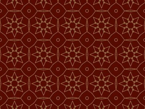 Islamic Patterns Geometric Art Arabic Background Wallpaper Stock Illustration